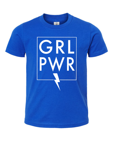 Girl Power Youth T-Shirt, Various Colors