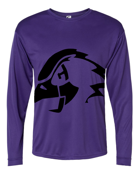 Chaska Mega Hawk Long-Sleeve Performance Tee - Adult & Youth
