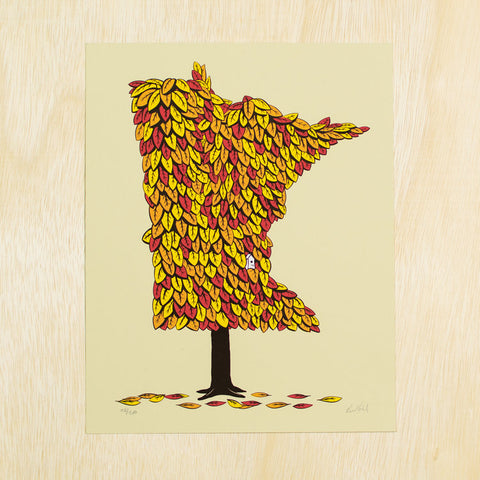 MN Grown Prints, Minnesota Season Screenprints