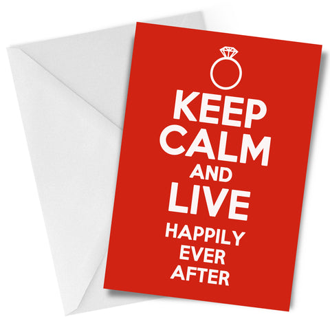 Keep Calm Greeting Card CLEARANCE